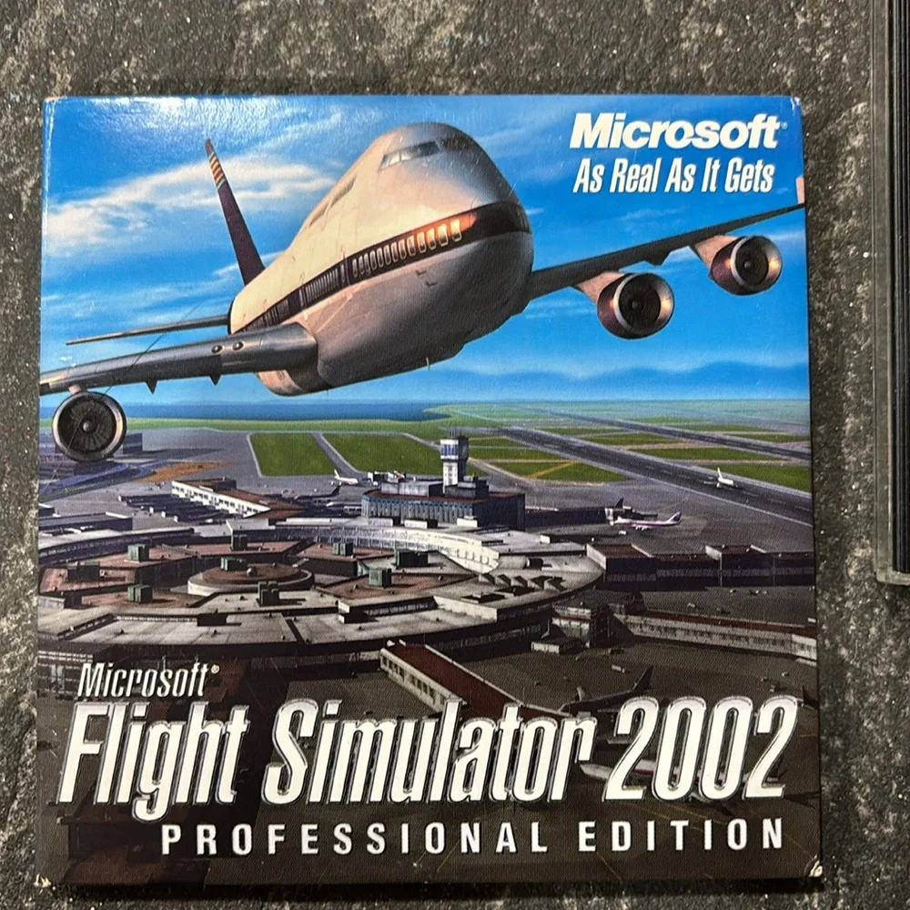 Microsoft Flight Simulator 2002 Professional Edition - Black